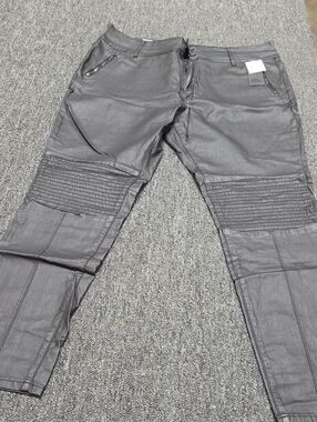 (#4C) Women's Chic Denim Black Pants